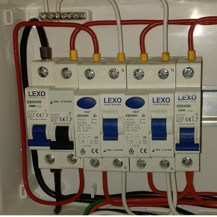 Instalación tablero domiciliario sobrepuesto