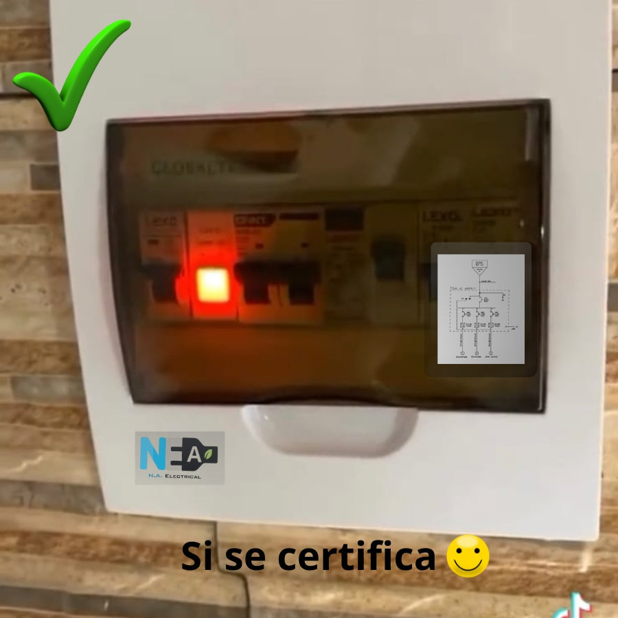 Normalización y Certificación de Instalación Eléctrica Interior monofásica
