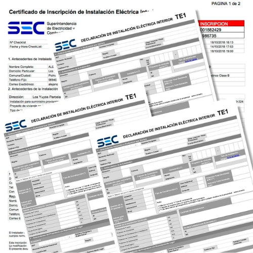 Certificaciónes