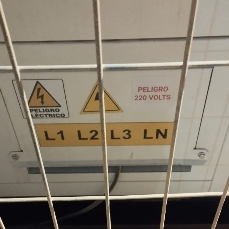 Certificación de instalación eléctrica trifásica
