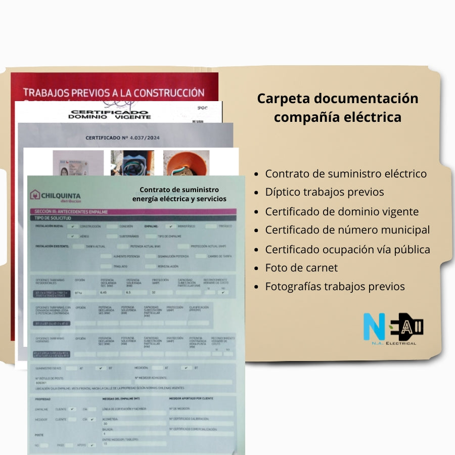 Solicitud de aumento de potencia eléctrica desde 10kW