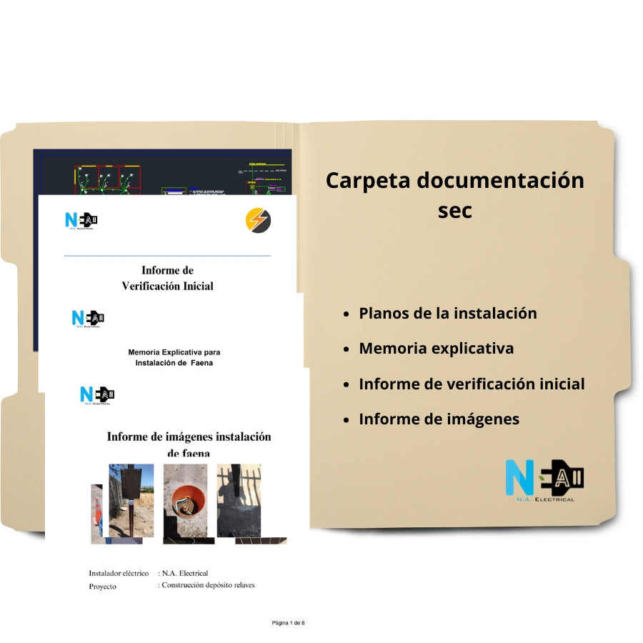 Solicitud de empalme trifásico mas trabajos previos